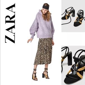 Zara Sandal stone accents